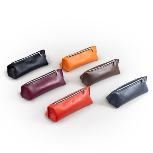 Genuine Leather Cosmetic Bag