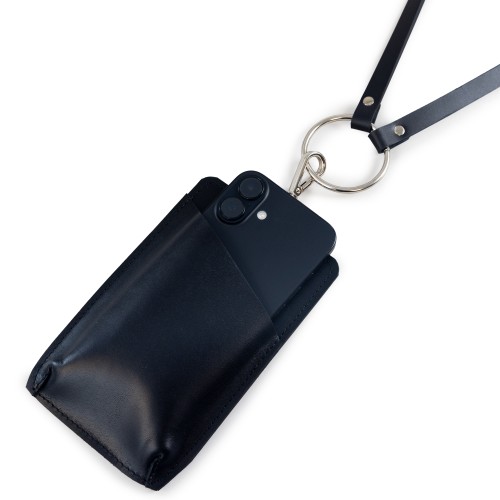 Minimalist Leather Phone Pouch
